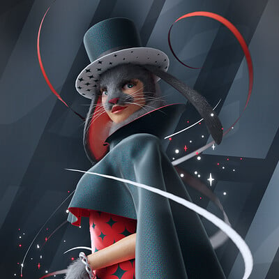 Magician rabbit