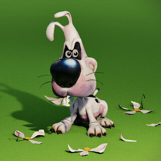 Chien Litteul Kevin 3D