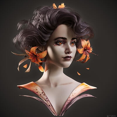 Tiger Lily 3d